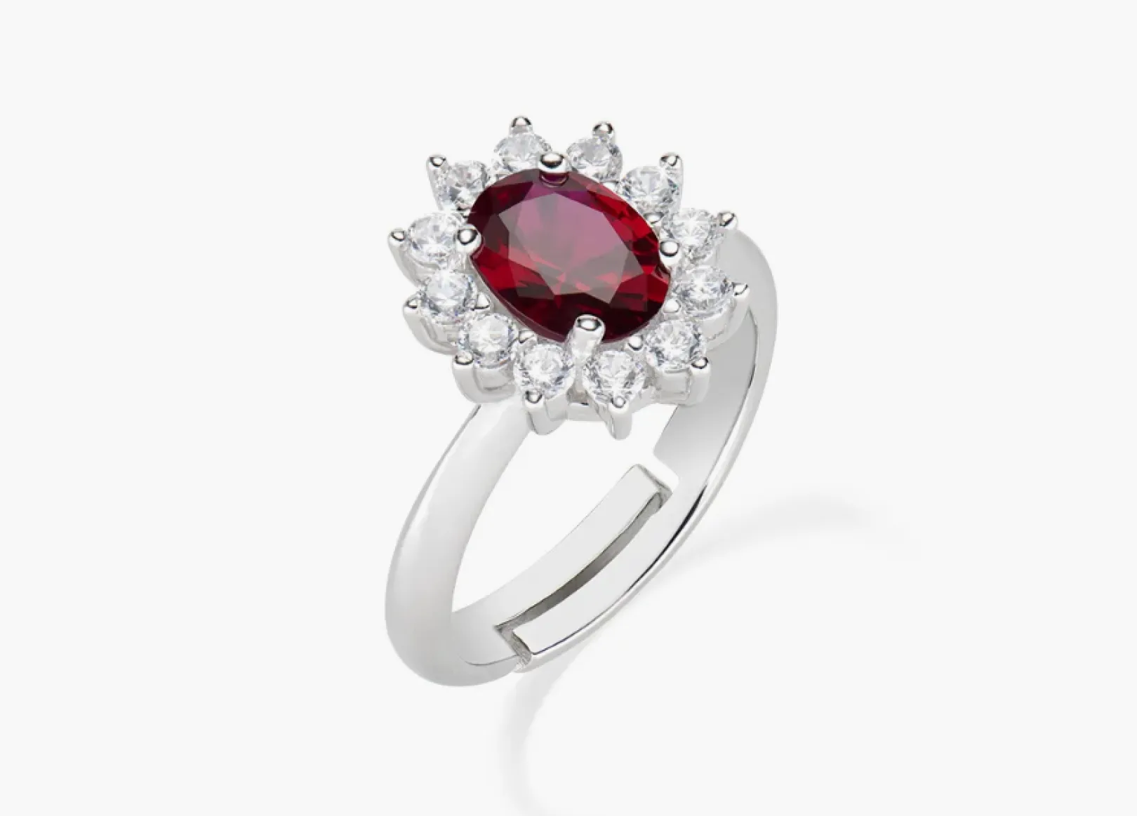 anello_adattabile_royal_l_0-2.webp Sale Anello Adattabile Royal Lady Zircone Rubino | ANLDGBBR2 Donna Gioielli Moda Donna