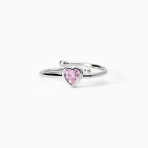 Discount Anello Bambina Con Cuore Gioielli | 523412 Gioielli Moda Bimbi
