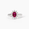 Outlet Anello Con Rubino Gioielli | 523361 Donna Gioielli Moda Donna