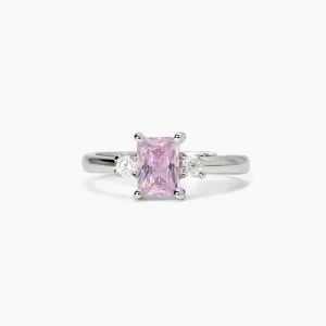 New Anello Con Zircone Rosa Gioielli | 523362 Donna Gioielli Moda Donna