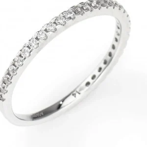 Sale Anello Con Zirconi Bianchi | RZ1 Donna Gioielli Moda Donna