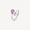 Online Anello Con Zirconi Vibrant PinkGioielli Fancy | FVP114 Donna Gioielli Moda Donna