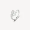 Sale Anello Contrarié Con Zircone Infinite White Gioielli Fancy | FIW129 Donna Gioielli Moda Donna