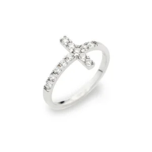Online Anello Croce In Argento Gioielli (18)   | ACOBB-18 Donna Gioielli Moda Donna
