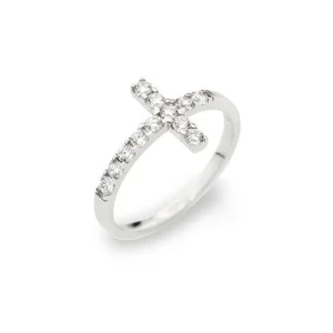 Hot Anello Croce In Argento Gioielli (14) | ACOBB -14 Donna Gioielli Moda Donna