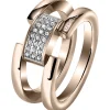 Fashion Anello Donna In Acciaio E Cristalli Gioielli ogy | TJ1642 Donna Gioielli Moda Donna