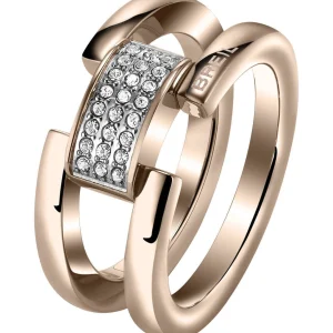 Fashion Anello Donna In Acciaio E Cristalli Gioielli ogy | TJ1642 Donna Gioielli Moda Donna