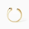 New Anello Dorato Aperto In Argento Gioielli | 523439 Donna Gioielli Moda Donna