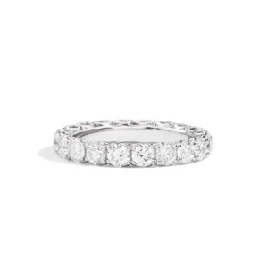 Best Anello Fedina Girodito In Oro Bianco E Diamanti Gioielli Anniversary | R01GD738-15 Donna Gioielli Donna