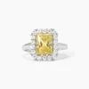 New Anello In Argento Con Zircone Lemon Gioielli | 523366 Donna Gioielli Moda Donna