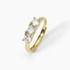 Online Anello In Argento Dorato Con Zirconi Gioielli | 523388 Donna Gioielli Moda Donna