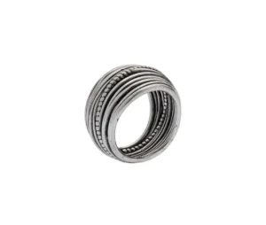 New Anello Intrecci Donna In Argento Gioielli | BM1977 Donna Gioielli Moda Donna