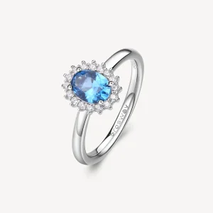 Sale Anello Kate Freedom Blue Gioielli Fancy | FFB70 Donna Gioielli Moda Donna