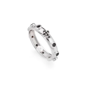 Sale Anello Rosario In Argento Gioielli Amen Rosari | AROBN-18 Donna Gioielli Moda Donna