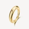 Online Anello Sigillo In Acciaio Dorato Essential | BNL126 Donna Gioielli Moda Donna