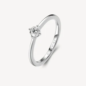 Online Anello Solitario Con Zircone Infinite White Gioielli Fancy | FIW76 Donna Gioielli Moda Donna