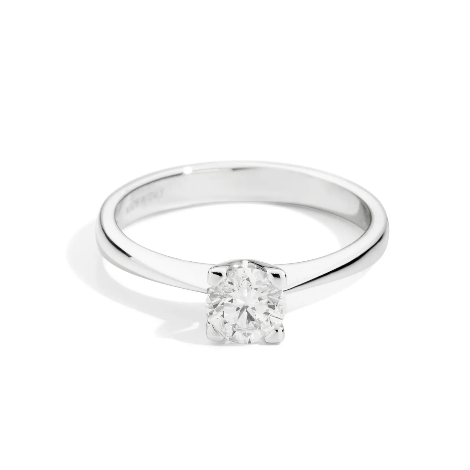 anello_solitario_in_oro_b_0-12.webp Outlet Anello Solitario In Oro Bianco E Diamanti Gioielli Maria Teresa | R30SO100/012-15 Donna Gioielli Donna
