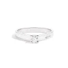 Fashion Anello Solitario In Oro Bianco E Diamanti Gioielli Maria Teresa | R30SO265/023-14 Donna Gioielli Donna