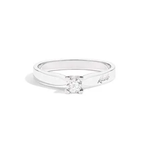 Discount Anello Solitario In Oro Bianco E Diamanti Gioielli Maria Teresa | R30SO265/042-14 Donna Gioielli Donna