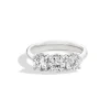 Online Anello Trilogy In Oro Bianco E Diamanti Gioielli Anniversary | R01TY001/025-14 Donna Gioielli Donna