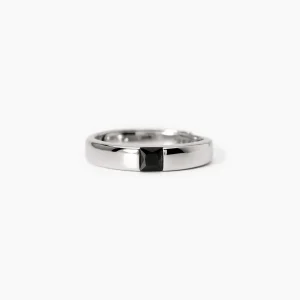 Clearance Anello Uomo Con Zircone Nero Gioielli | 523402 Uomo Gioielli Moda Uomo | Idee Regalo