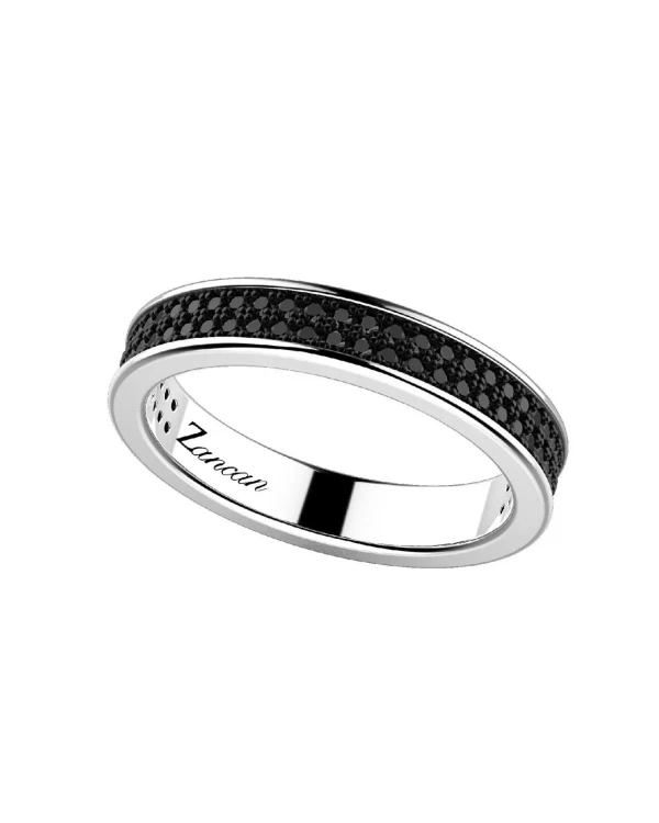 Discount Anello Uomo In Argento E Zirconi Gioielli Insignia 925 | ESA032 Uomo Gioielli Moda Uomo