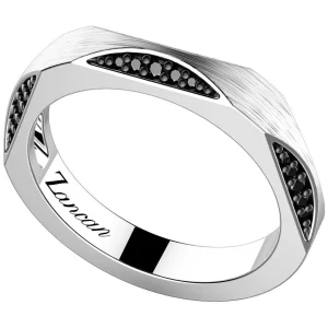 New Anello Uomo In Argento E Zirconi Gioielli Insignia 925 | ESA007 Uomo Gioielli Moda Uomo