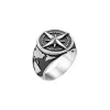 Online Anello Uomo Rosa Dei Venti in Argento Gioielli Vintage | EXA186 Uomo Gioielli Moda Uomo