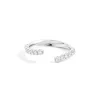 Outlet Anello Veretta In Oro Bianco E Diamanti Naturali Anniversary | R01FN004/055 Donna Gioielli Donna