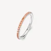 Fashion Anello Veretta Orange Gioielli Fancy | FVO20 Donna Gioielli Moda Donna