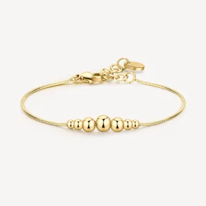 Sale Bracciale A Sfera In Acciaio Dorato Perfect Brosway | BPC16 Donna Gioielli Moda Donna