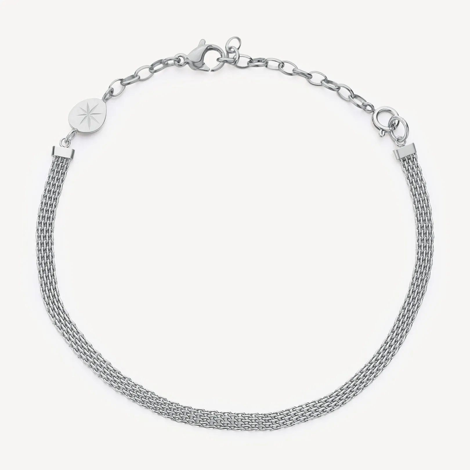 bracciale_acciaio_catena__0-3.webp Fashion Bracciale Acciaio Catena Maglia Milano Essential Brosway | BNL069 Donna Gioielli Moda Donna