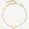Discount Bracciale Acciaio Con Piastrina Centrale Essential Rifinitura Dorata Brosway | BNL072 Donna Gioielli Moda Donna