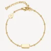 Online Bracciale Acciaio Dorato Con Piastrina Centrale Essential Brosway | BNL074 Donna Gioielli Moda Donna