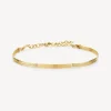 Fashion Bracciale Acciaio Dorato Catena Snake Essential Brosway | BNL066 Donna Gioielli Moda Donna