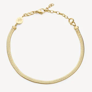 Best Bracciale Acciaio Dorato Catena Snake Essential Brosway | BNL062 Donna Gioielli Moda Donna