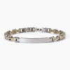 Hot Bracciale Acciaio E Pvd Gioielli | 232363 Uomo Gioielli Moda Uomo