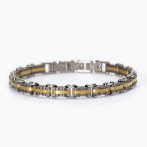Best Bracciale Acciaio E Pvd Gold E Gray Gioielli 2Jewels | 232365 Uomo Gioielli Moda Uomo