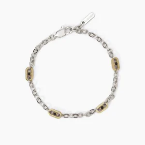 Clearance Bracciale Acciaio E Pvd Gold Gioielli 2Jewels | 2323255 Uomo Gioielli Moda Uomo