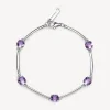 New Bracciale Amethyst Gioielli Fancy | FMP05 Donna Gioielli Moda Donna