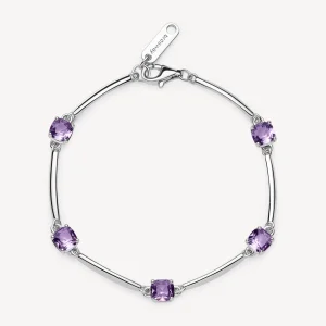 New Bracciale Amethyst Gioielli Fancy | FMP05 Donna Gioielli Moda Donna