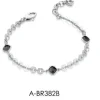 Hot Bracciale Argento | A-BR382B Uomo Gioielli Moda Uomo