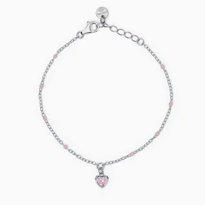 Fashion Bracciale Bambina Con Cuore Pendente Gioielli | 533870 Gioielli Moda Bimbi