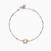 Outlet Bracciale Bambina Con Fiorellino Smaltato Gioielli | 533935 Gioielli Moda Bimbi