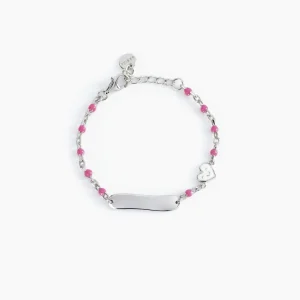 Fashion Bracciale Bambina Personalizzabile Con Cuoricino Gioielli | 533497 Gioielli Moda Bimbi