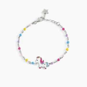 Sale Bracciale Bambina Unicorno Multicolor Gioielli | 533491 Gioielli Moda Bimbi