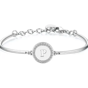 Best Bracciale Chakra Iniziale P: Discrezione,Indipendenza, Sensibilità | BHK139 Donna Gioielli Moda Donna