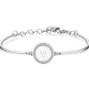 Clearance Bracciale Chakra Iniziale V: Intelligenza,Perfezionismo,Caparbietà | BHK145 Donna Gioielli Moda Donna