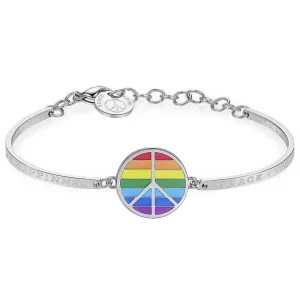 New Bracciale Chakra Pace, Amore, Libertà | BHK270 Donna Gioielli Moda Donna