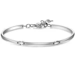 Clearance Bracciale Uomo Semirigido Behave | COD.BBH13 Uomo Gioielli Moda Uomo